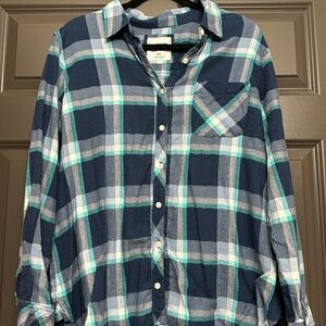 Blue flannel